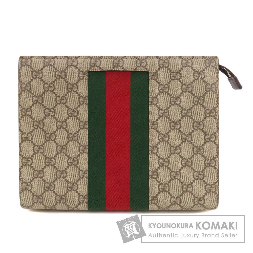 Gucci GG Supreme Sherry Clutch Bag